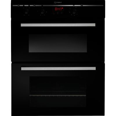 Indesit FIMU23BKS Built Under Double Oven Black
